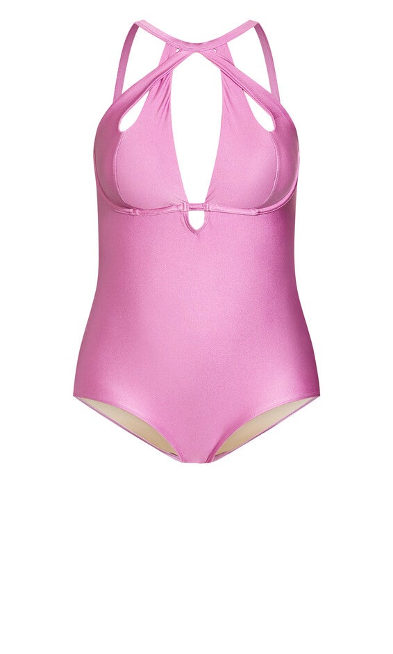 Cancun Underwire Shine 1 Piece - orchid, PURPLE, alternate image number null