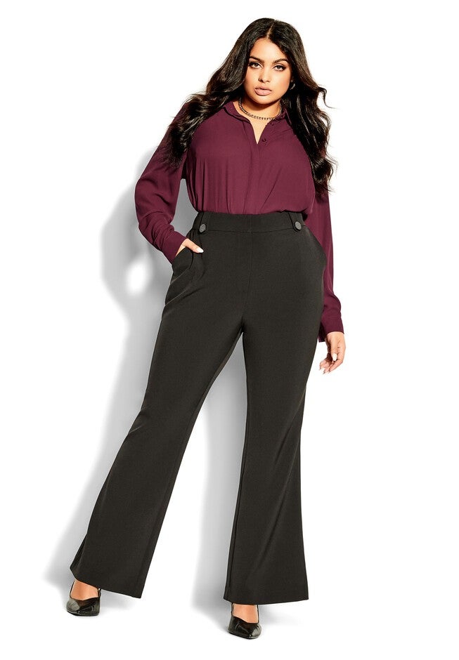 Tuxe Luxe Pant - black, BLACK, on-hover image number null