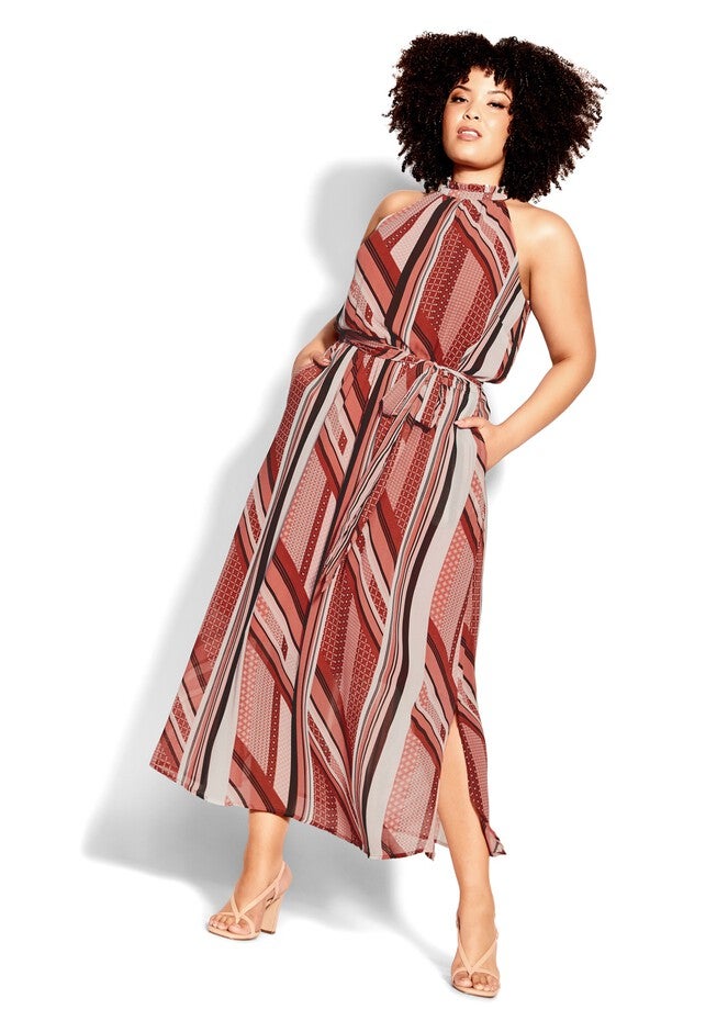 Addison Maxi Dress - rose, PINK, alternate image number 5