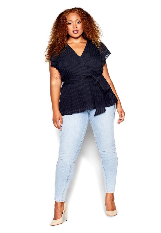 Evoke Top - navy, BLUE, on-hover image number null