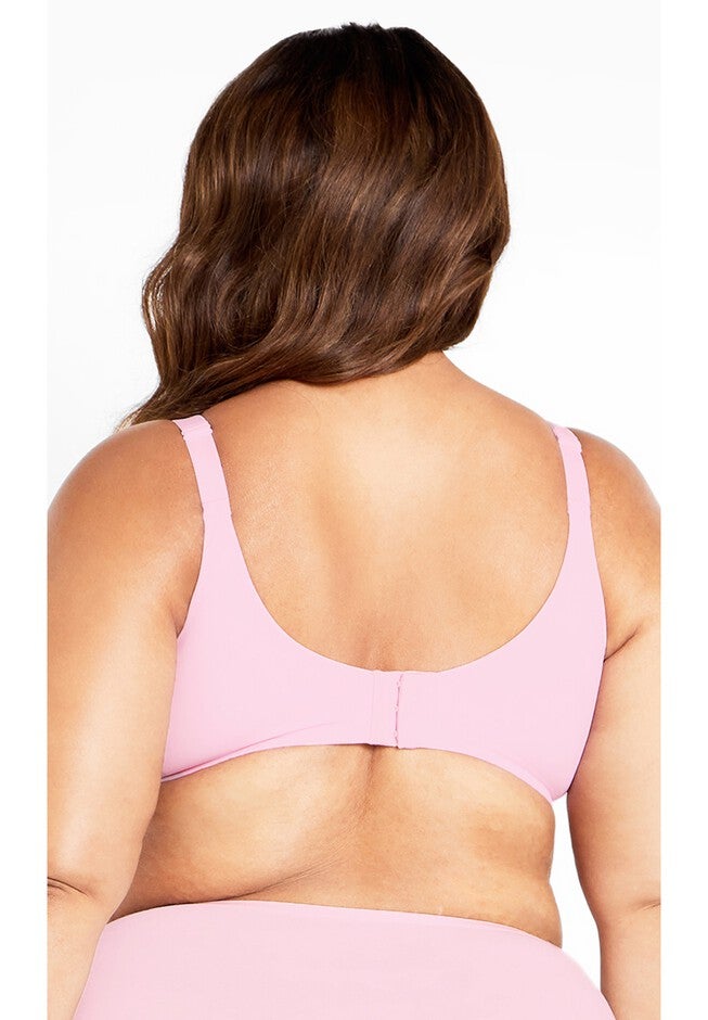 Fashion Smooth Back Bra, SWEET PINK, on-hover image number 1