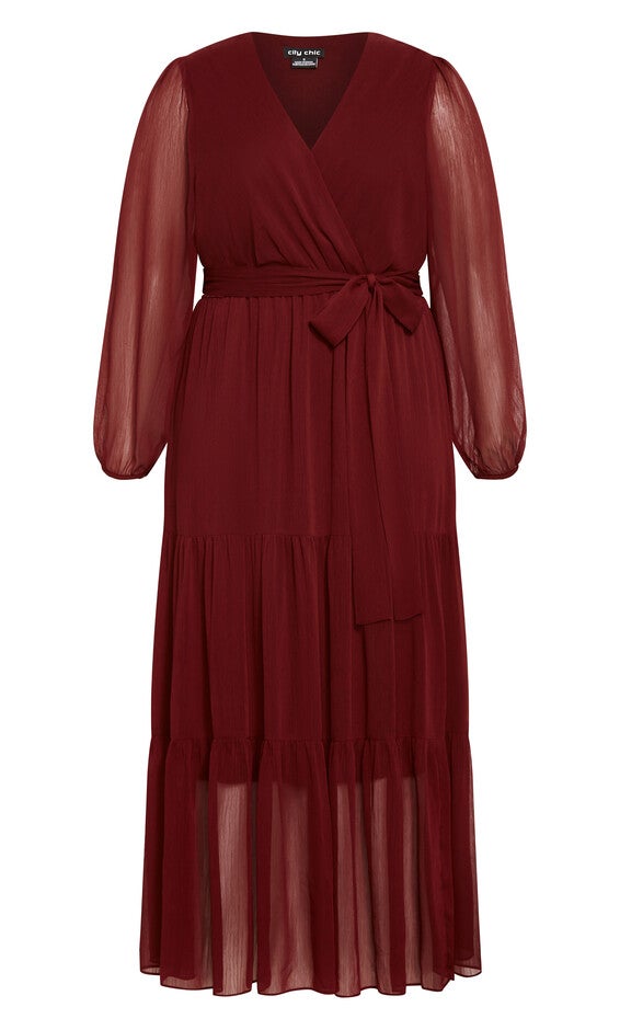Xander Maxi Dress - cabernet, CABERNET, alternate image number null
