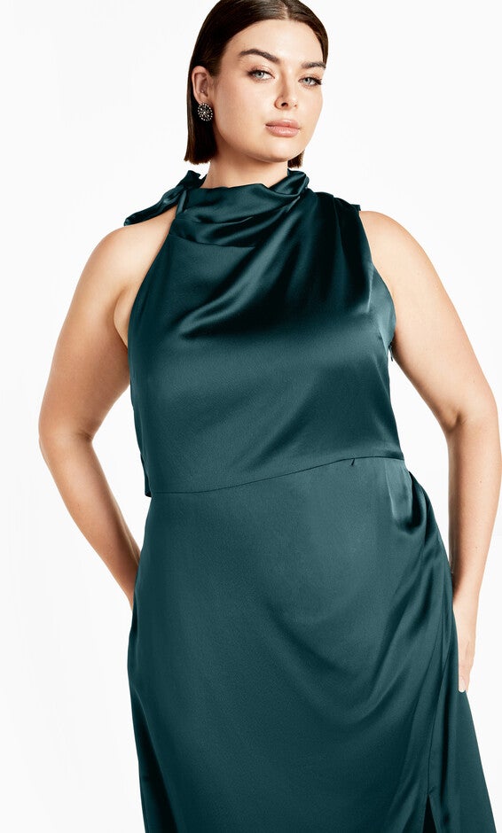 Modern Darling Maxi Dress - emerald, GREEN, alternate image number null