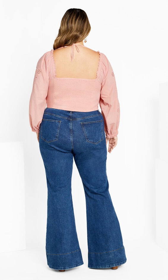 Willow Top - peachy, PINK, alternate image number 3