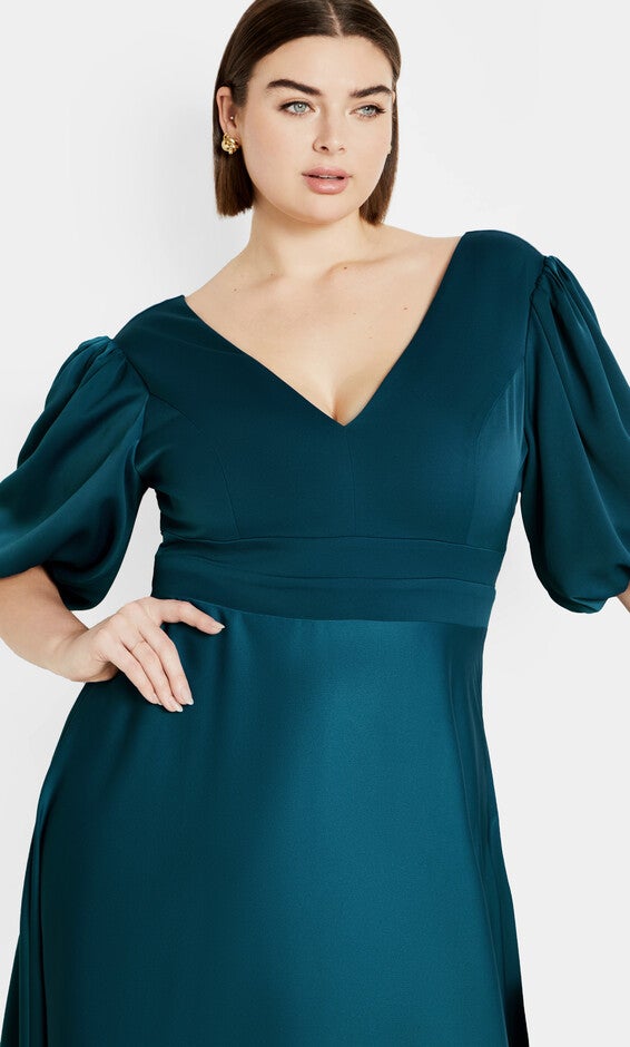 Lula Dress - teal, TEAL, alternate image number null