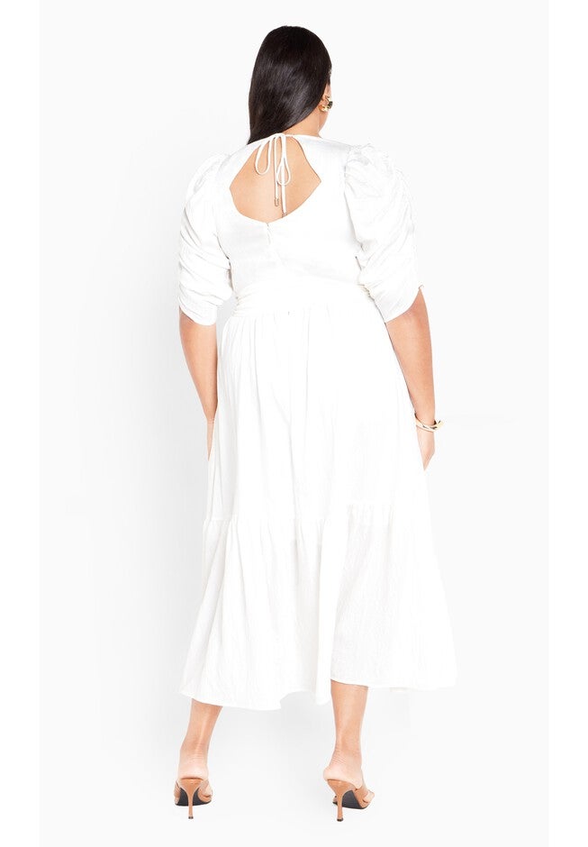 Poppie Maxi Dress - ivory, WHITE, alternate image number null