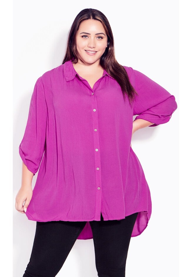 Island Breeze Tunic, PURPLE WINE, hi-res image number null