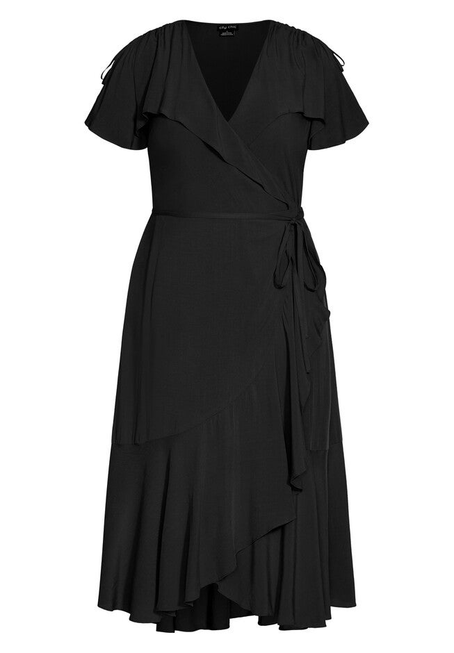 Fiesta Fun Maxi Dress - black, BLACK, alternate image number 3