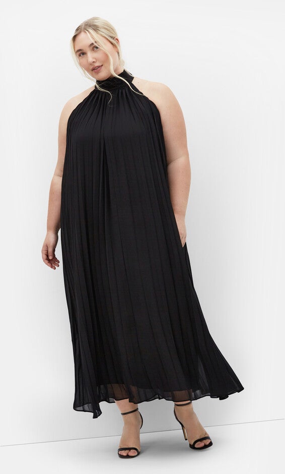 Aida Maxi Dress - black, BLACK, hi-res image number null