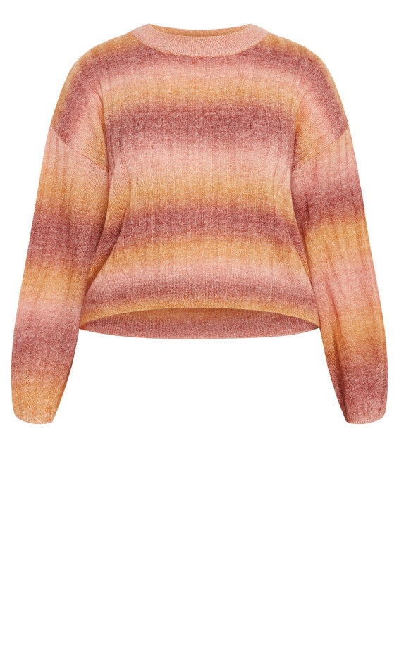 Shay Sweater - amber, ORANGE, alternate image number null