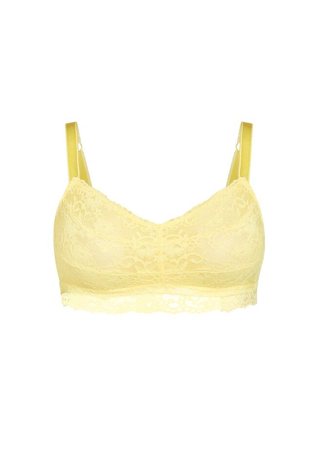 Full Coverage Bralette - primrose, YELLOW, alternate image number null