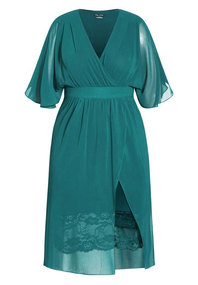 Love Affair Dress - alpine, GREEN, alternate image number 2