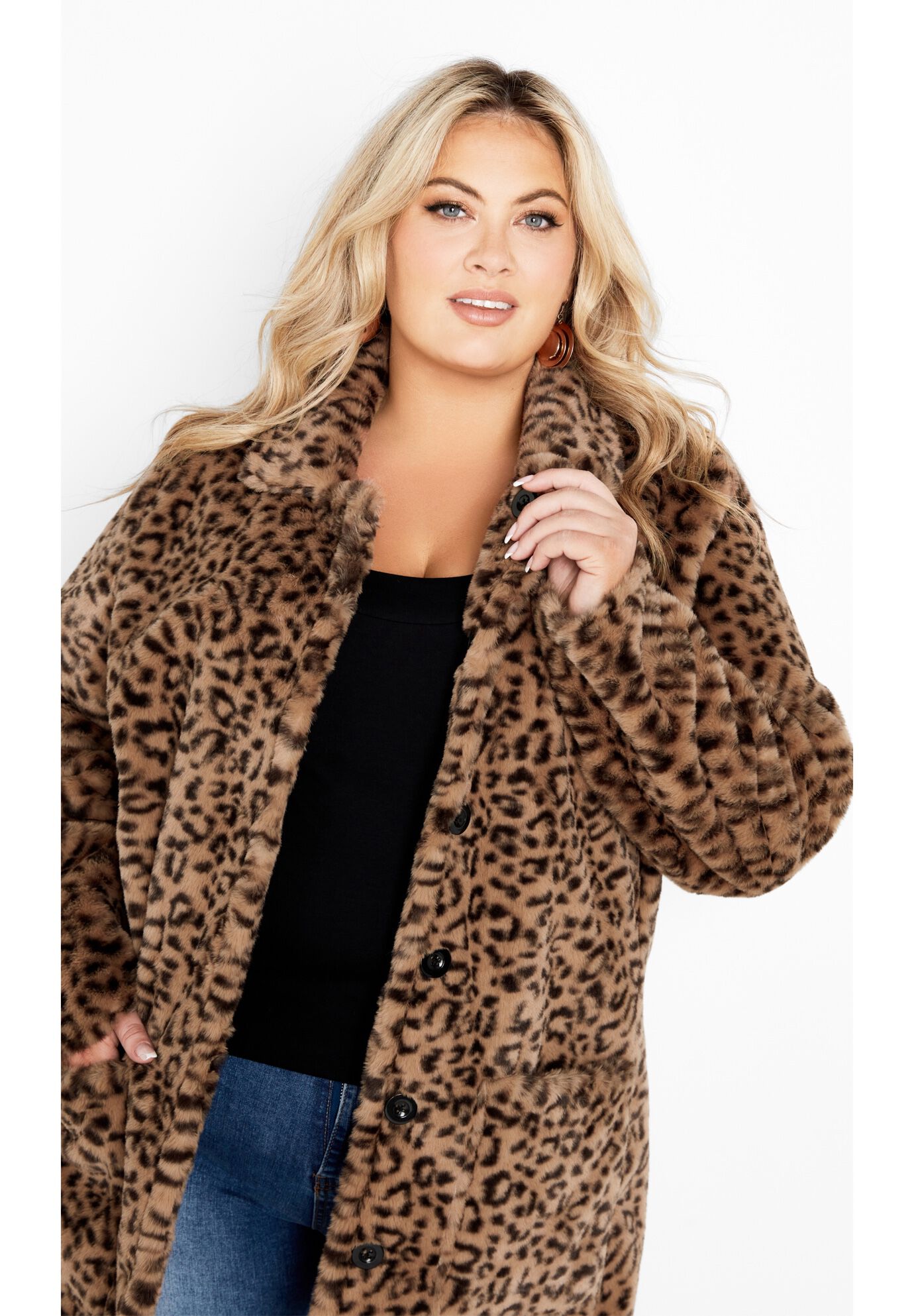 Avenue plus size coats shop