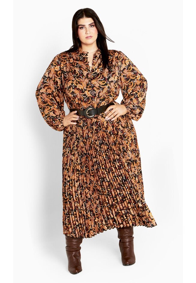 Lucille Dress - black, BLACK, on-hover image number 1