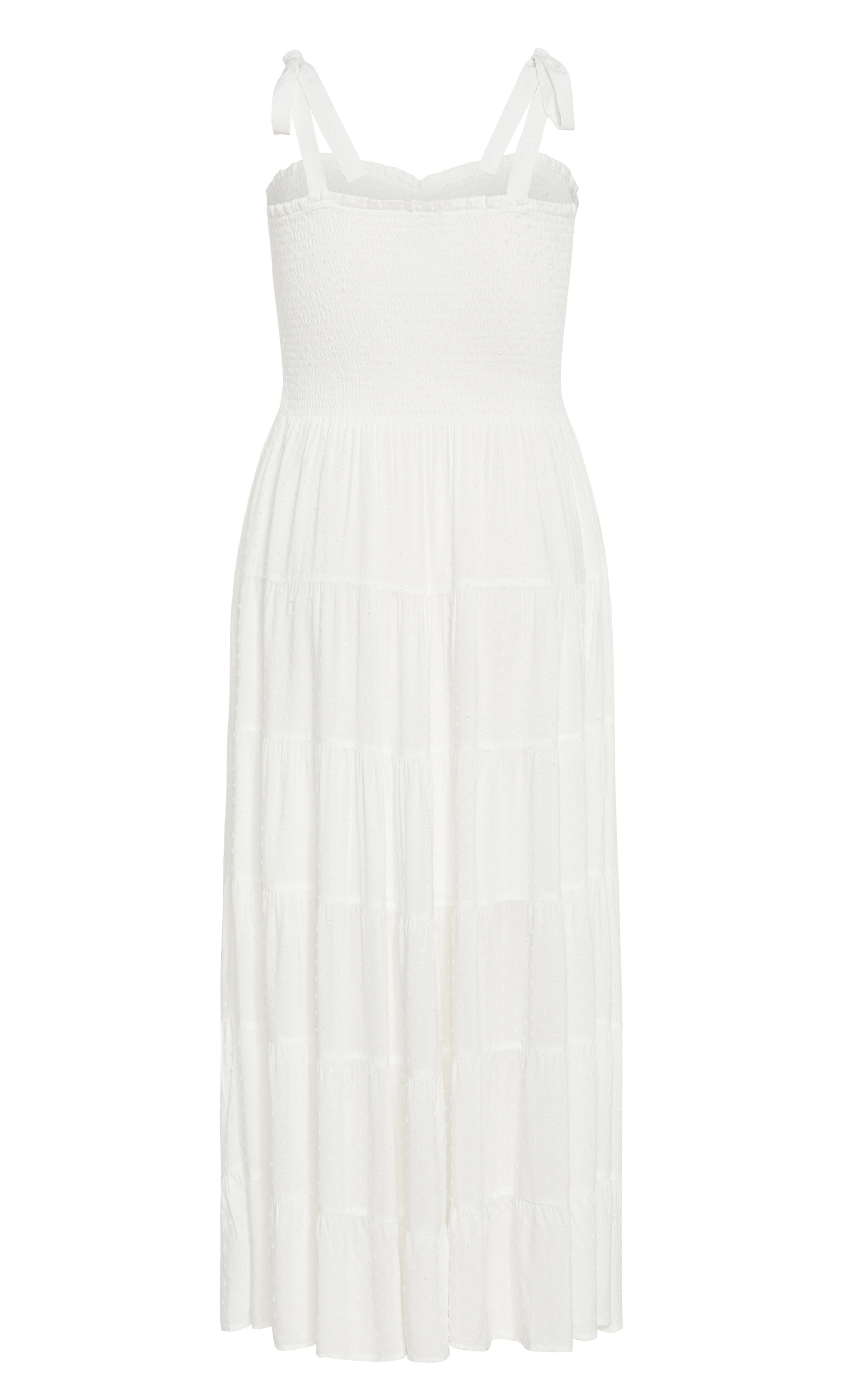 Spot Sara Maxi Dress - ivory, WHITE, alternate image number 4