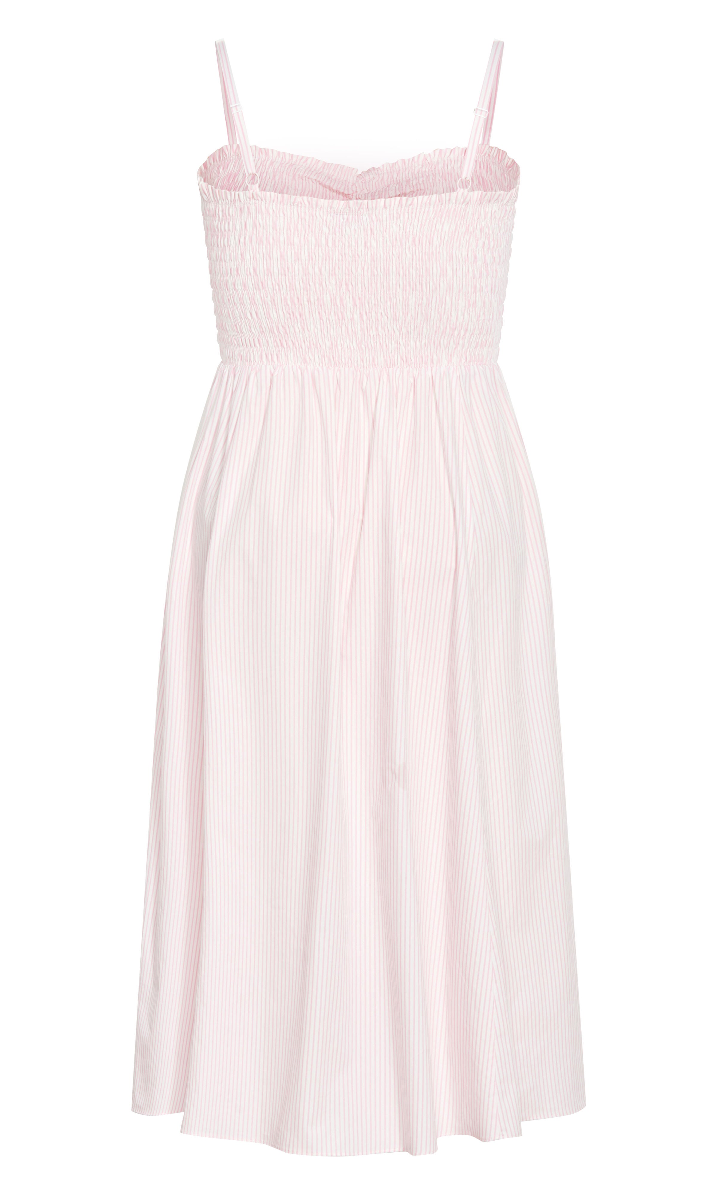 Vacation Maxi Dress - pink stripe, PINK, alternate image number 4