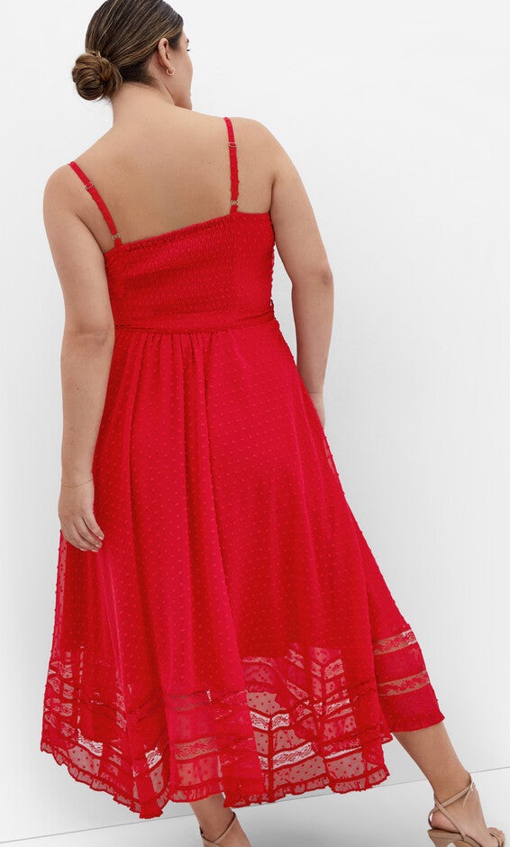 Flirty Nature Dress - red, RED, alternate image number null