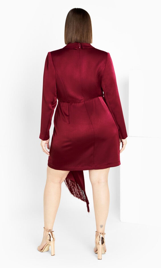 Elora Dress - berry, BERRY, alternate image number 2