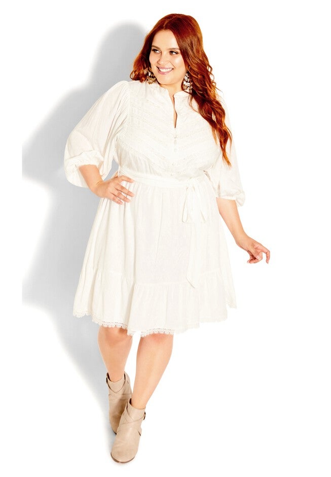 Festival Dress - ivory, WHITE, hi-res image number null
