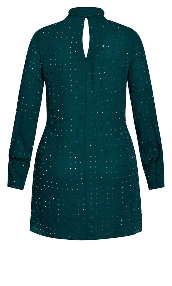 Nailhead Tunic - emerald, EMERALD, alternate image number 6