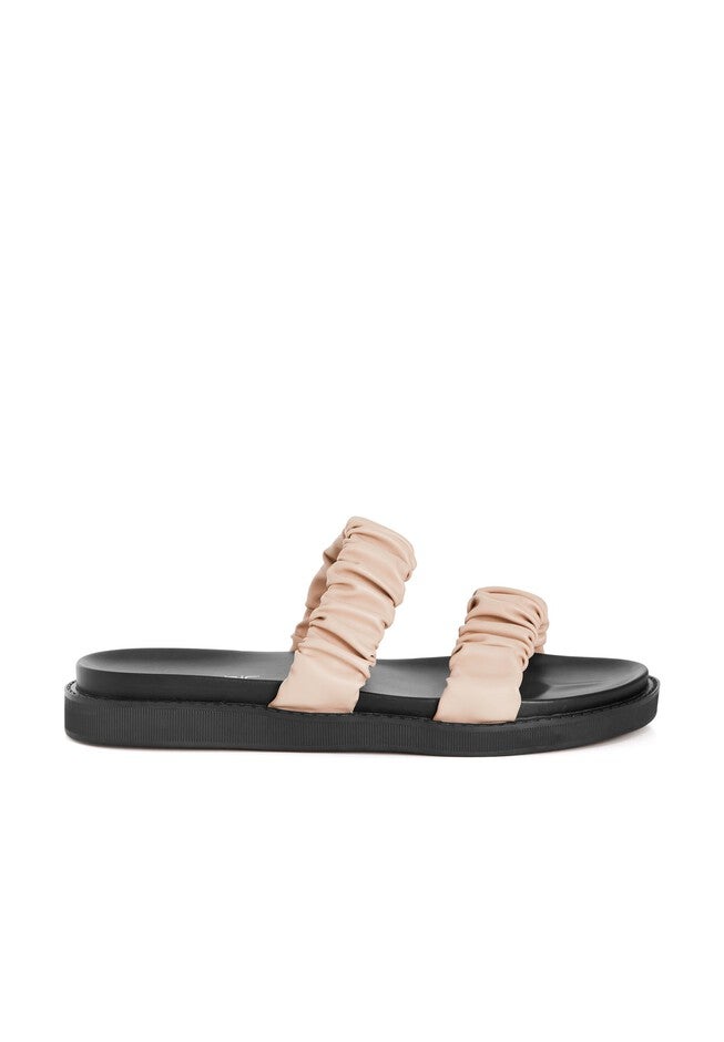 WIDE FIT Lille Slide - nude, BEIGE, on-hover image number null