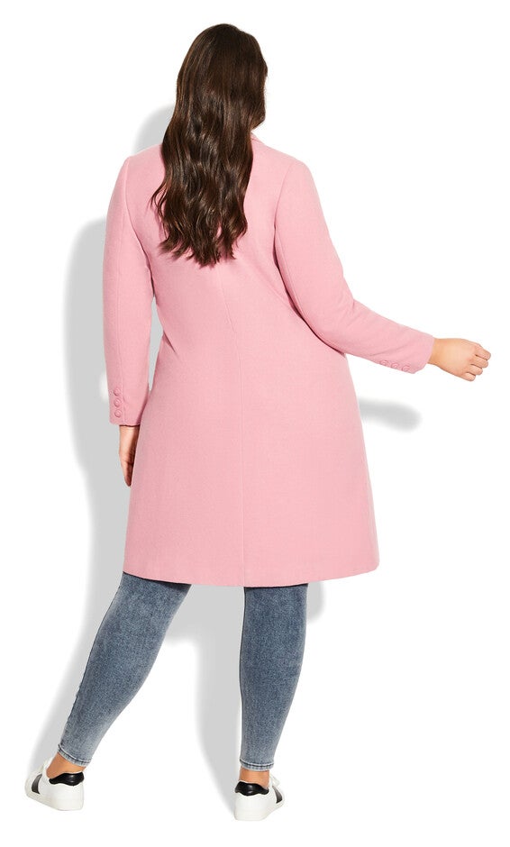 Effortless Chic Coat - blush, PINK, alternate image number null