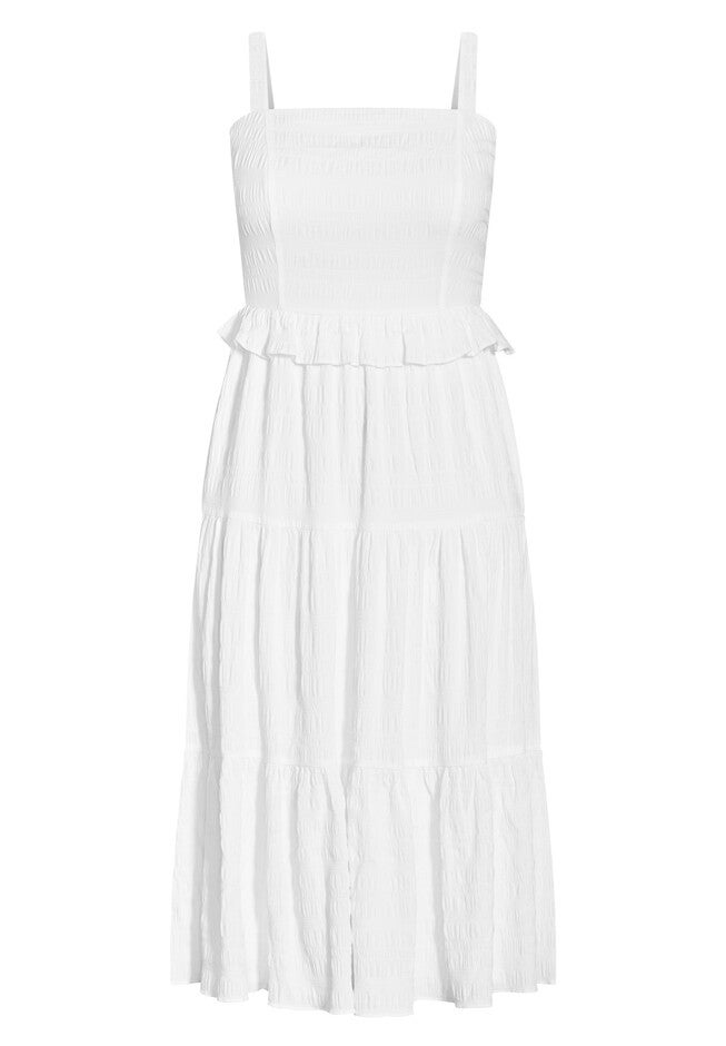 Tier Love Dress - ivory, WHITE, alternate image number null