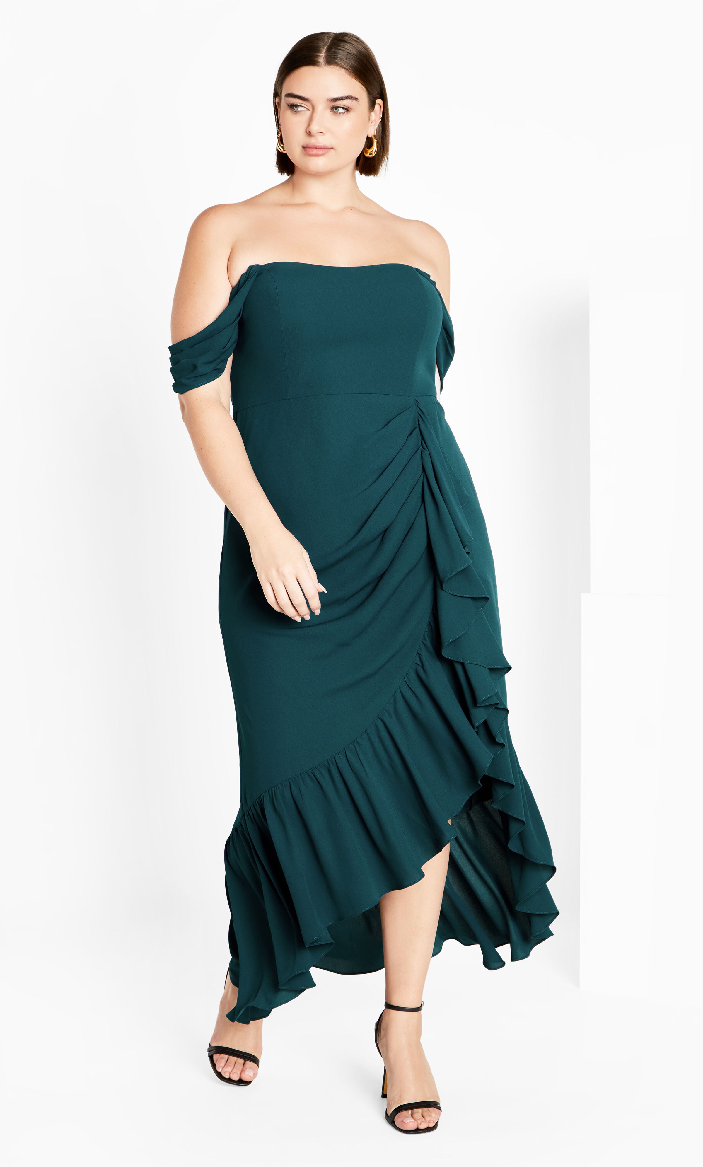 Rosabella Maxi Dress, GREEN, alternate image number 1