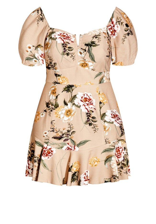 Finch Floral Dress - ivory, WHITE, alternate image number 2