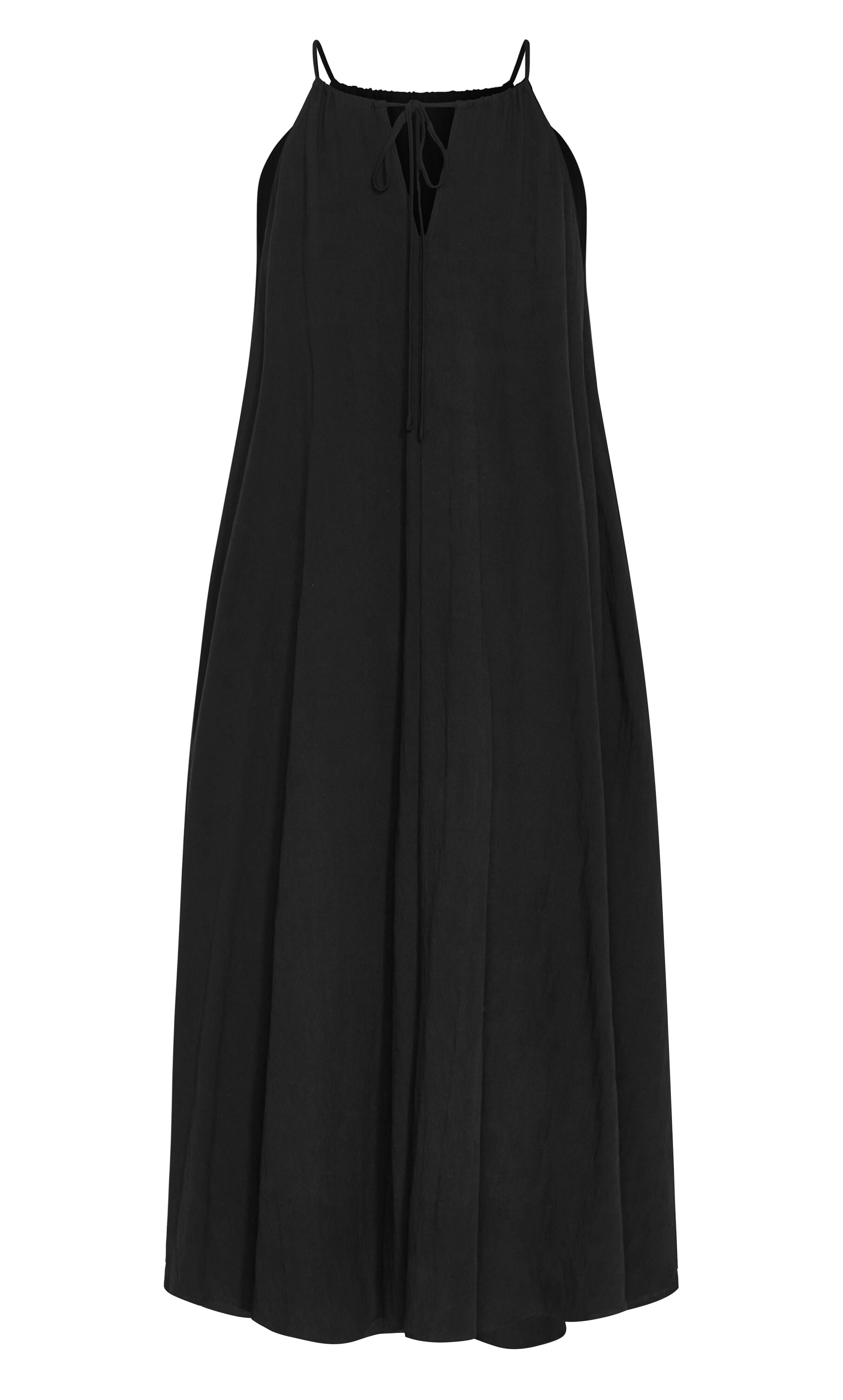 Aiza Dress - black, BLACK, alternate image number 4