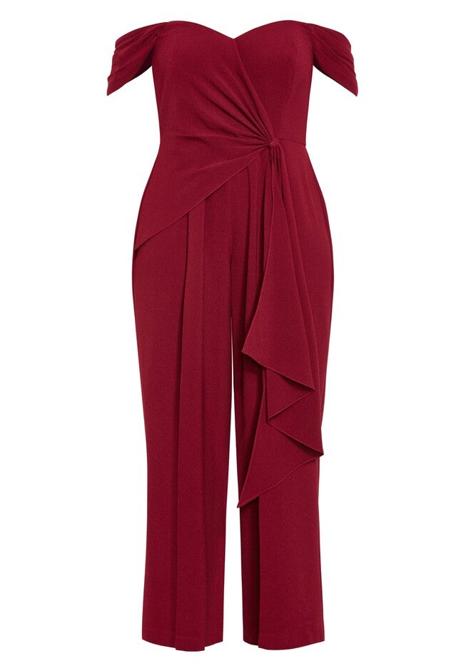 Gabriela Jumpsuit - currant, RED, alternate image number null