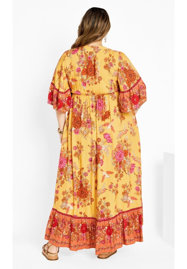 Venice Dress - sunflower, YELLOW, alternate image number null