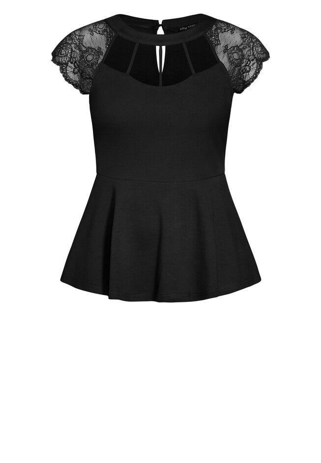 Layla Top - black, BLACK, alternate image number null