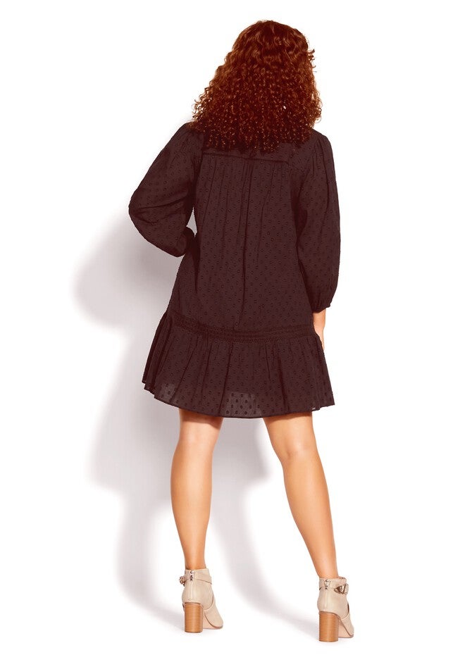 Reine Dress - black, BLACK, alternate image number null