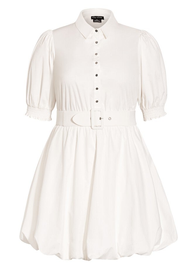 Emily Dress - ivory, WHITE, alternate image number 3
