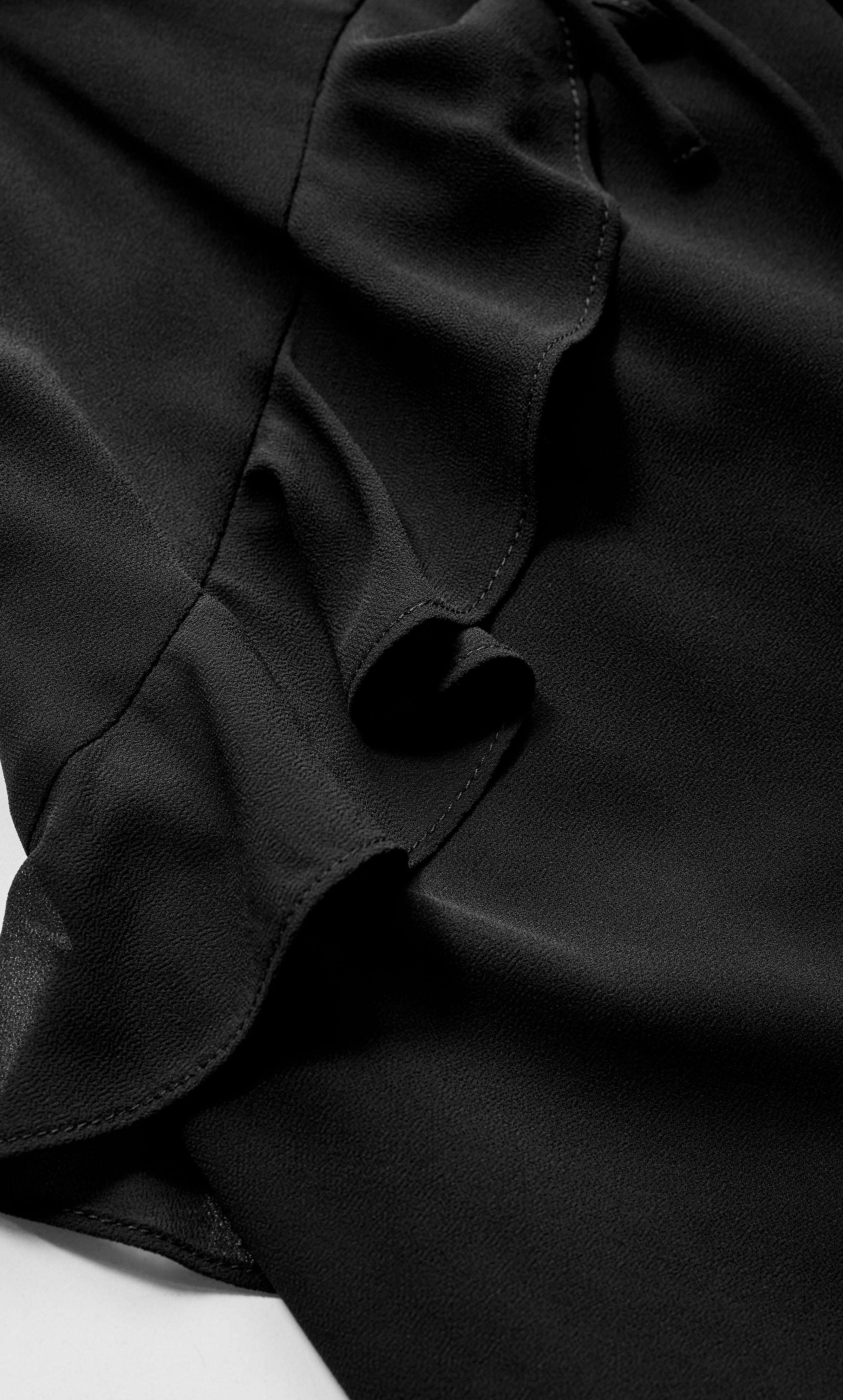 Shayla Frill Top, BLACK, alternate image number 5