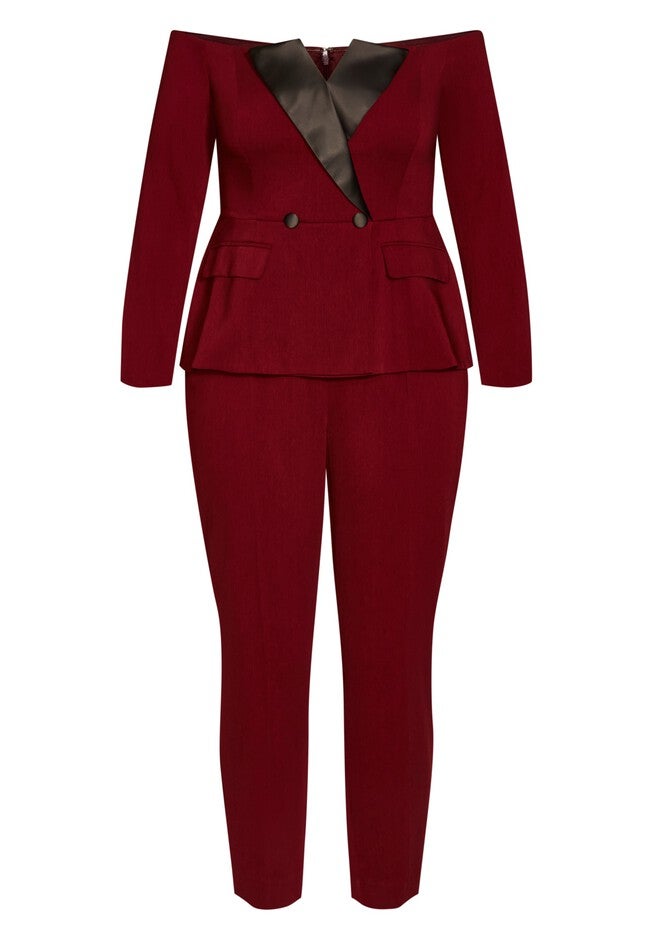 Alice Jumpsuit - claret, RED, alternate image number null