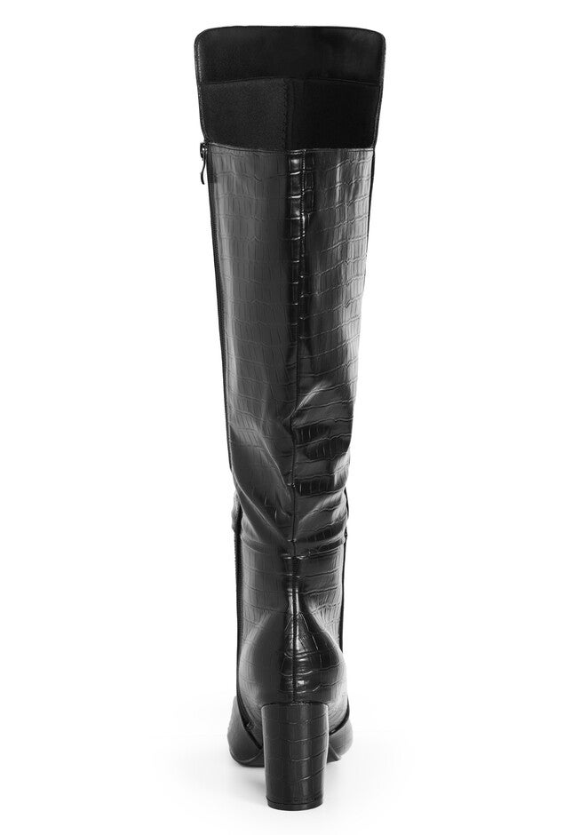 Bellissimo Tall Boot, BLACK, alternate image number null