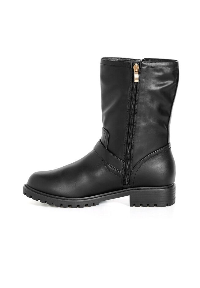 Harley Mid Boot, BLACK, alternate image number 4