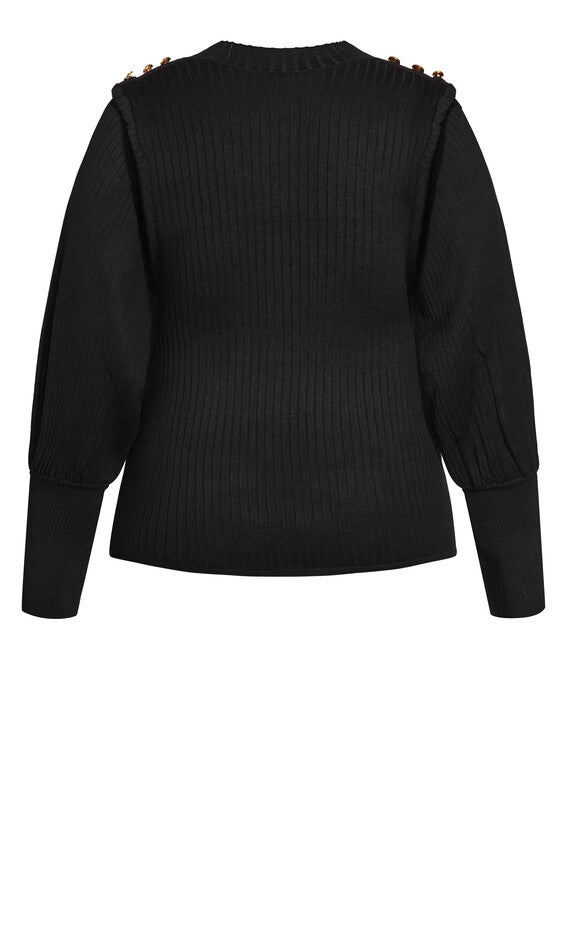 Isabella Sweater - black, BLACK, alternate image number 6