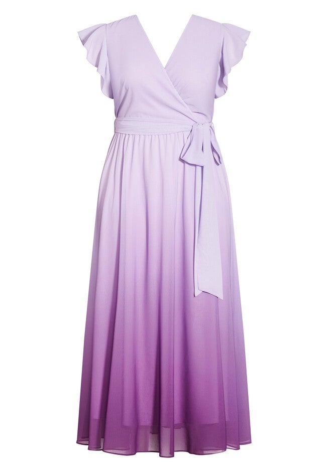 Isabella Maxi Dress - magenta, PURPLE, alternate image number 3