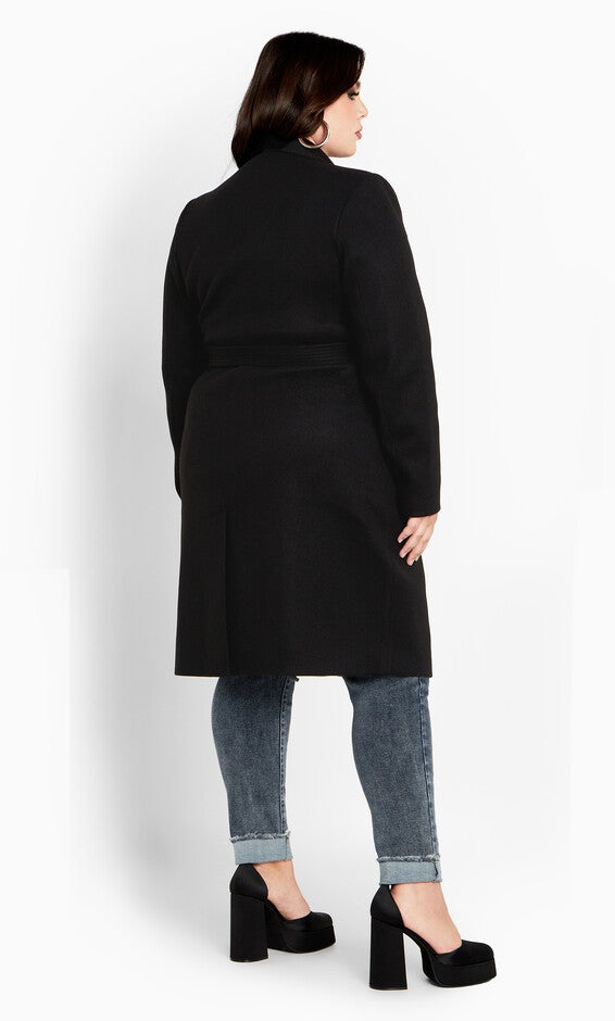 Sassy Military Coat - black, BLACK, alternate image number 5