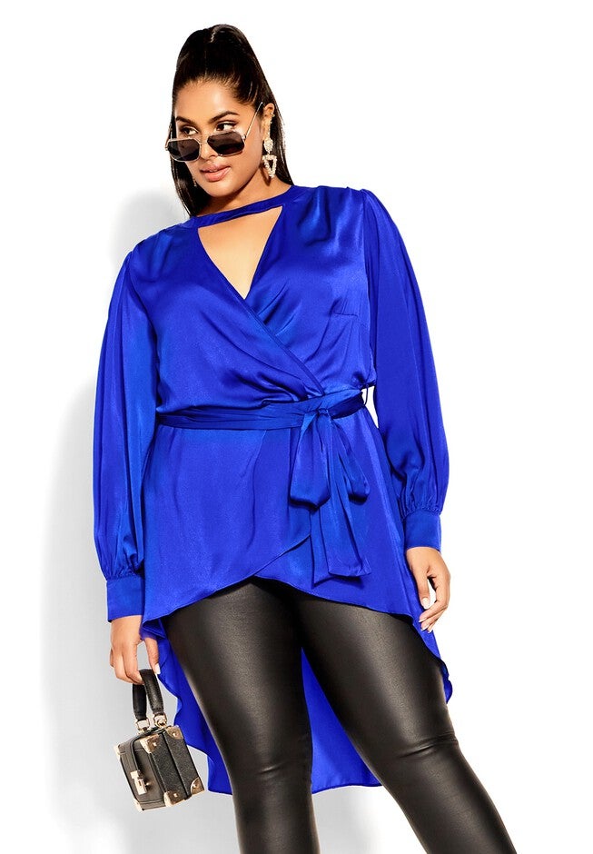 Demi Top - cobalt, BLUE, hi-res image number 0
