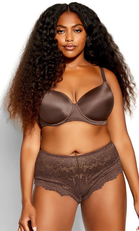 Smooth & Chic T-Shirt Bra - espresso, BROWN, hi-res image number 0