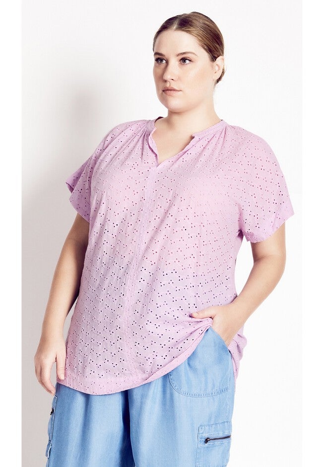 Savannah Top - shell pink, PINK, hi-res image number 0