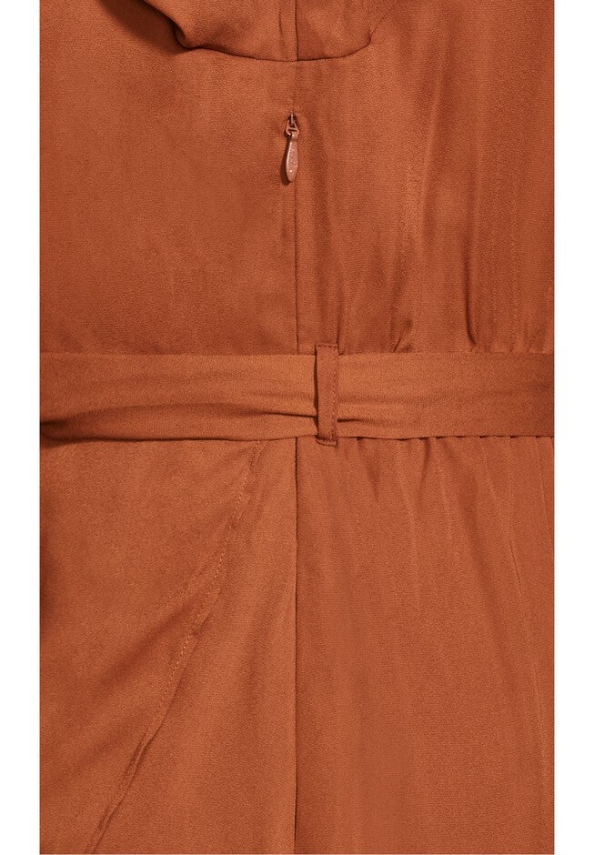 Isabella Dress - ginger, ORANGE, alternate image number 4