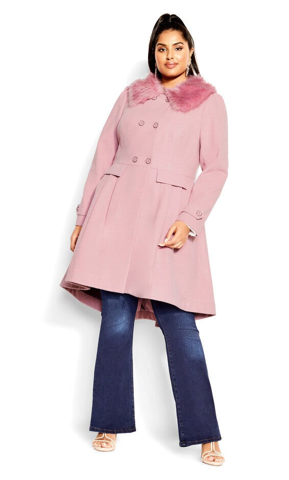 Grandiose Coat - blush, PINK, alternate image number null