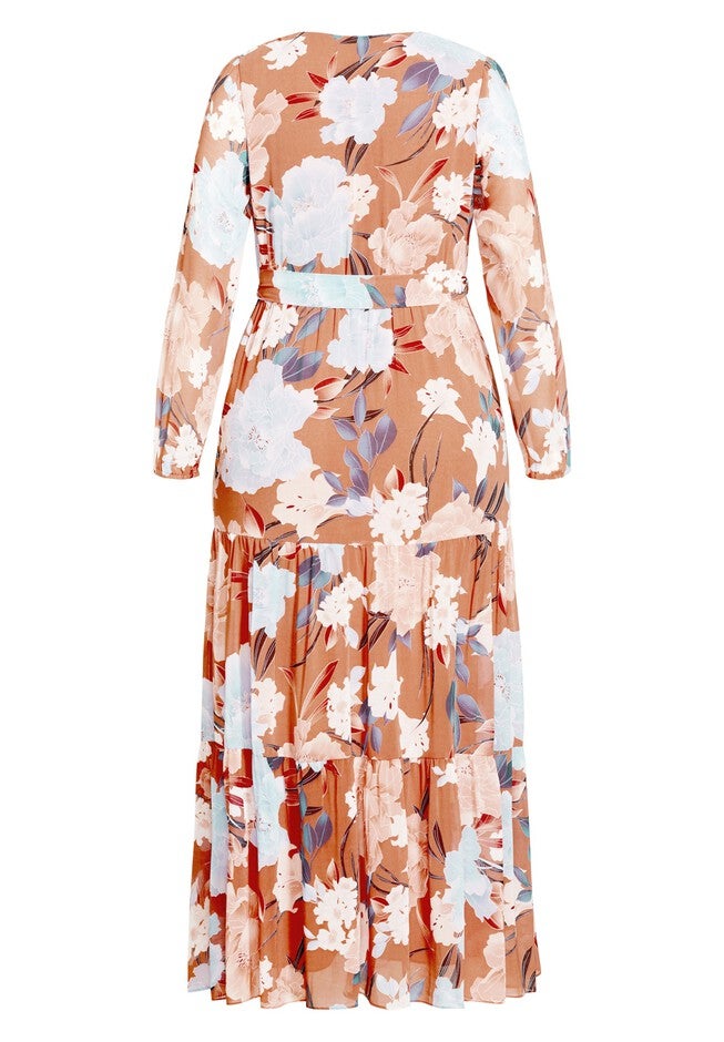 Stella Maxi Dress - fudge, BROWN, alternate image number null