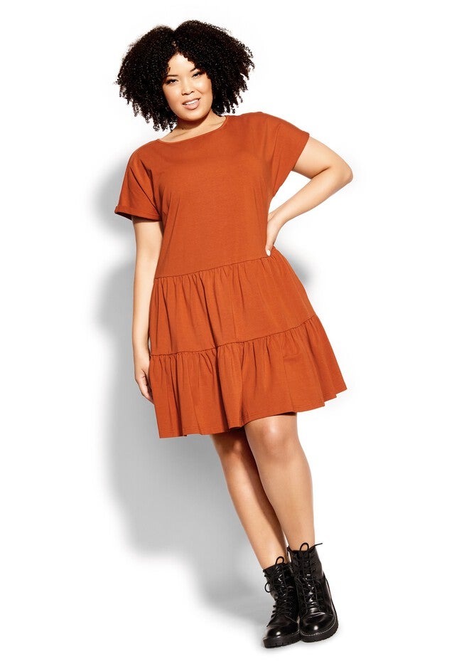 Seraphina Dress - toffee, BROWN, hi-res image number null