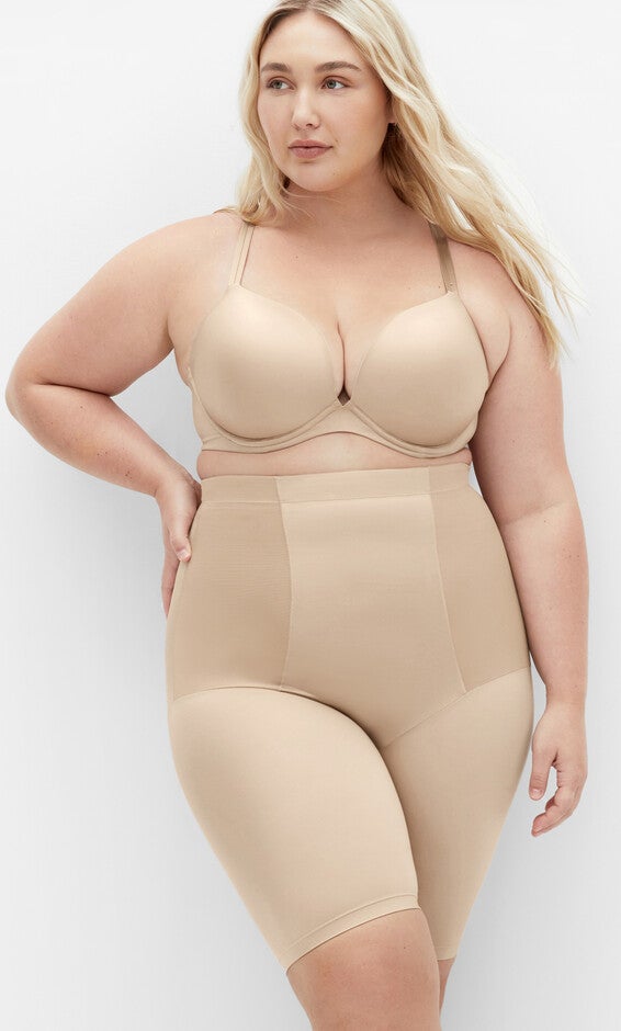Smooth & Chic Thigh Shaper - latte, BEIGE, hi-res image number null